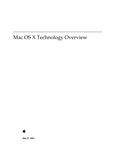 Cover of Mac OS X Technology Overview