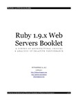 Cover of Ruby 1.9.x Web Servers Booklet